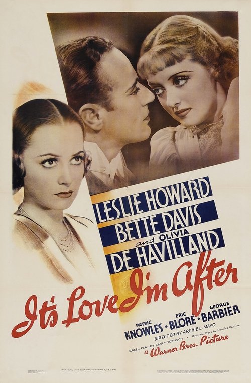 Bette Davis in It's Love I'm After (1937)