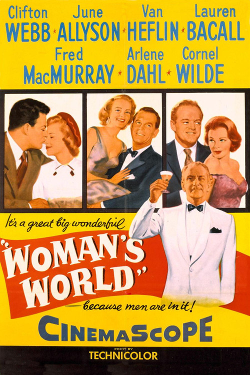 Lauren Bacall in Woman's World (1954)