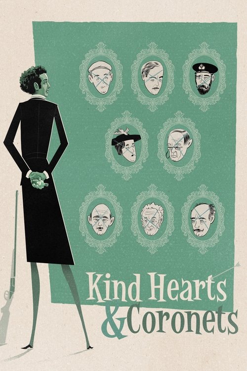 Alec Guinness in Kind Hearts and Coronets (1949)
