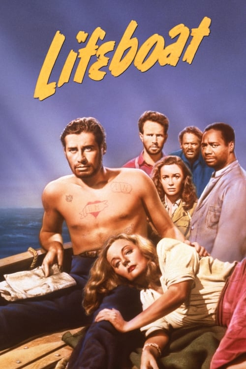 Alfred Hitchcock in Lifeboat (1944)