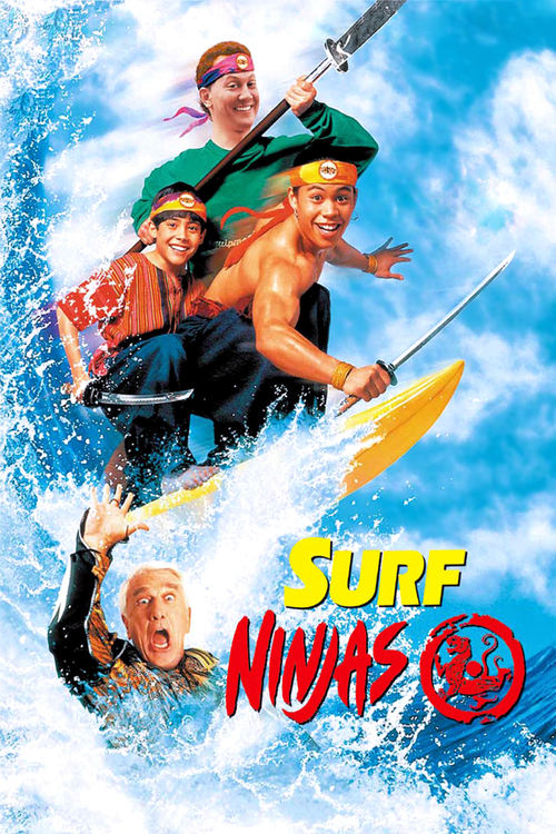 Leslie Nielsen in Surf Ninjas (1993)