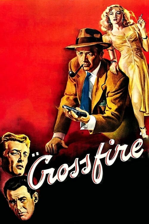 Robert Mitchum in Crossfire (1947)