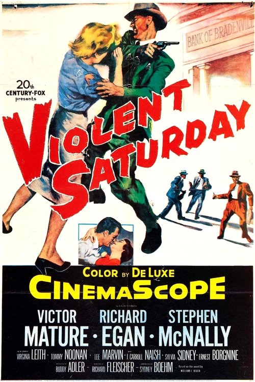 Ernest Borgnine in Violent Saturday (1955)