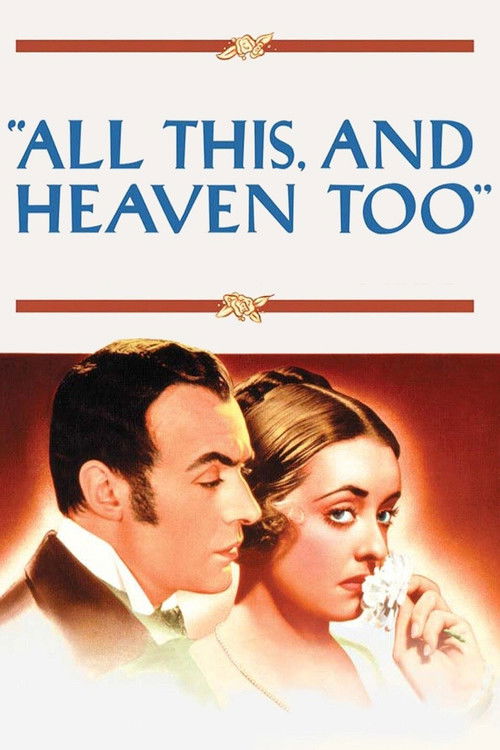 Bette Davis in All This, and Heaven Too (1940)
