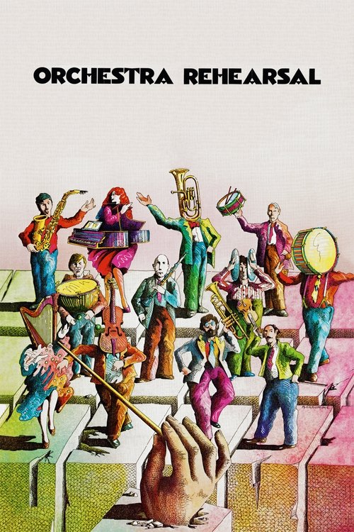 Federico Fellini in Orchestra Rehearsal (1979)