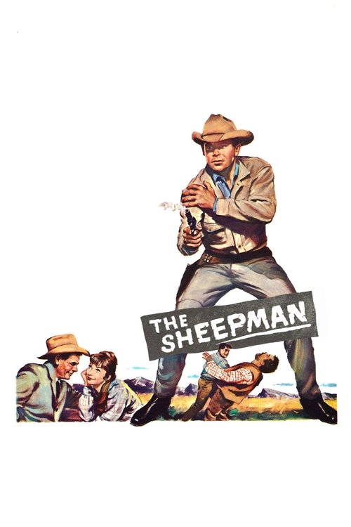 Leslie Nielsen in The Sheepman (1958)