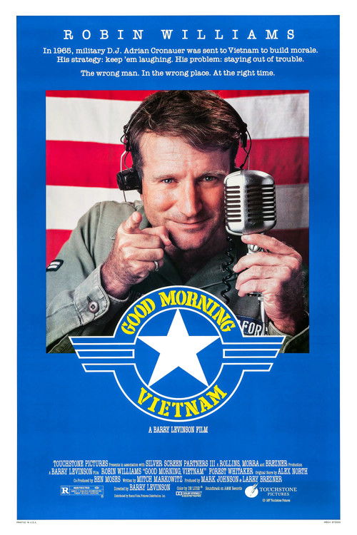 Robin Williams in Good Morning, Vietnam (1987)