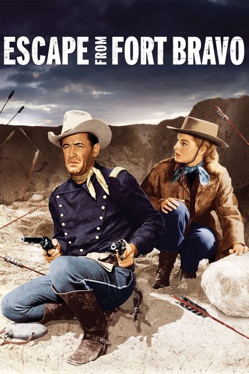 John Forsythe in Escape from Fort Bravo (1953)