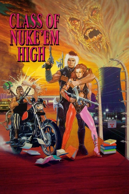 1986 Horror in Class of Nuke 'Em High (1986)