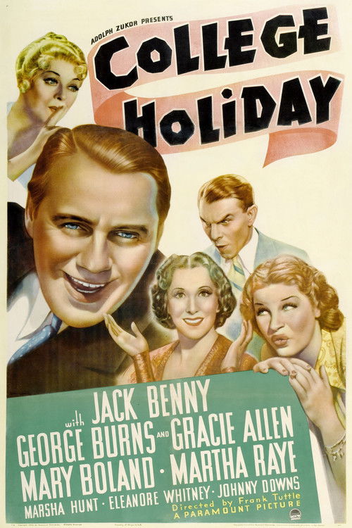 George Burns in College Holiday (1936)