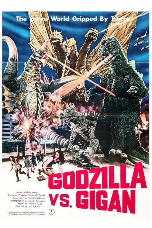 1972 Action in Godzilla vs. Gigan (1972)