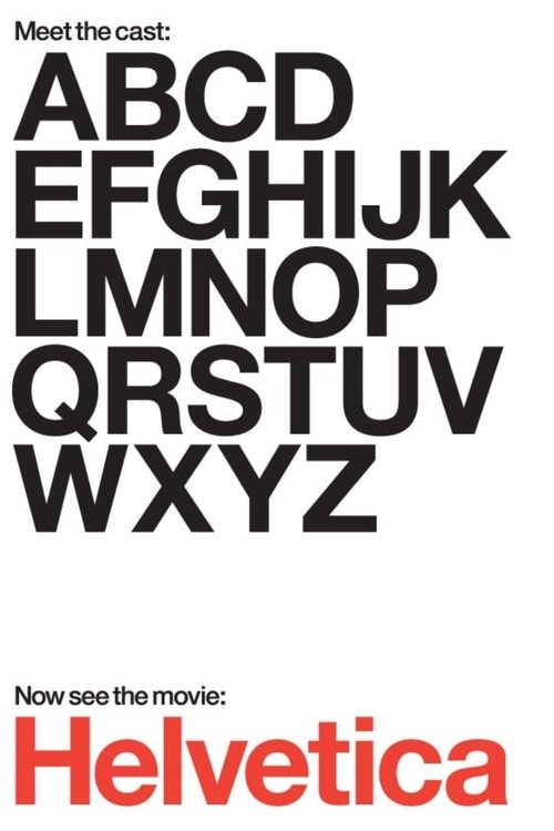 2007 in Helvetica (2007)