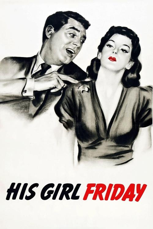 Howard Hawks in His Girl Friday (1940)