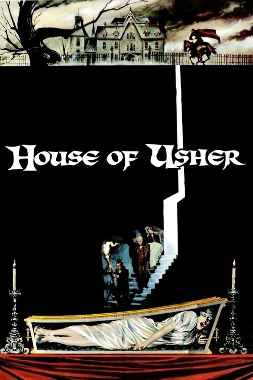 1960s Horror in House of Usher (1960)