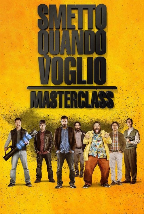 2017 Action in I Can Quit Whenever I Want 2: Masterclass (2017)