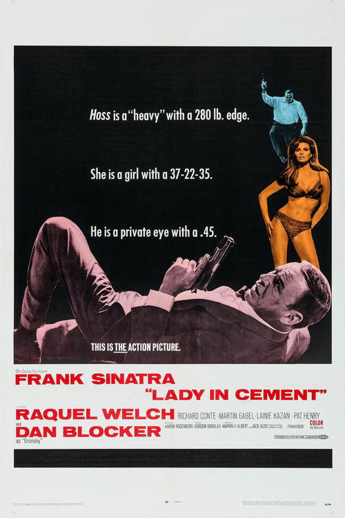 Raquel Welch in Lady in Cement (1968)