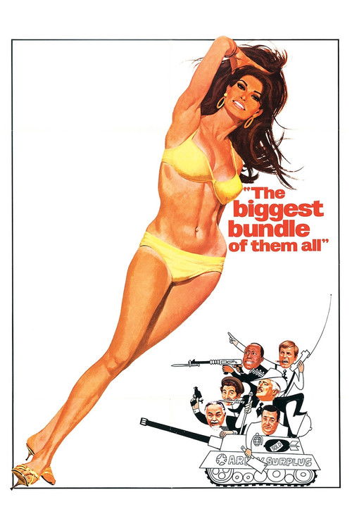 Raquel Welch in The Biggest Bundle of Them All (1968)