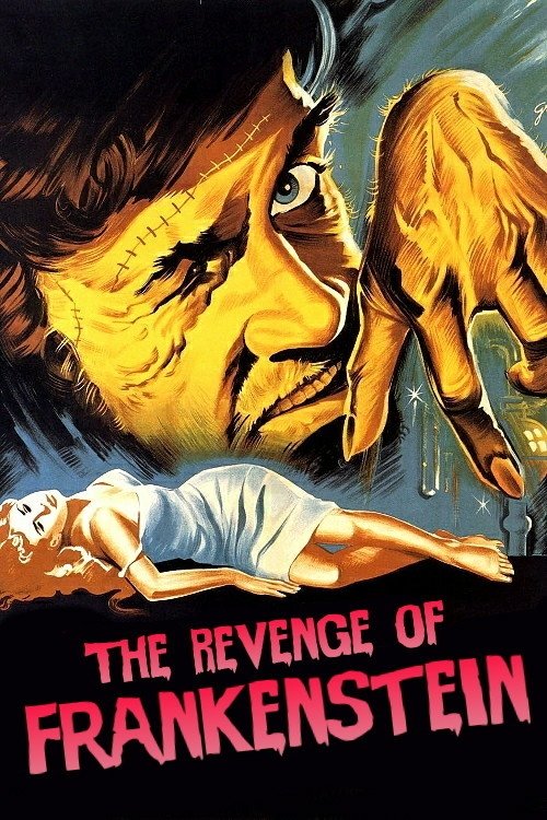 Peter Cushing in The Revenge of Frankenstein (1958)