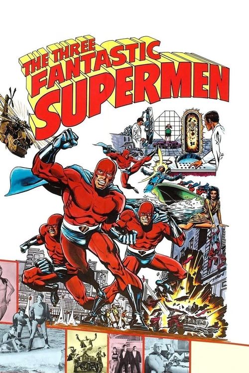 1960s SciFi in The Three Fantastic Supermen (1967)