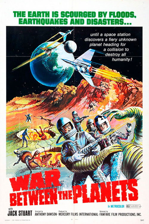 1960s SciFi in War Between the Planets (1966)